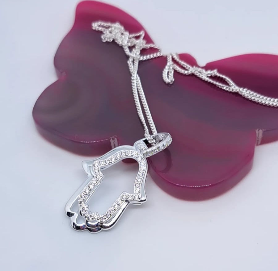 Mano de Fátima con Circón