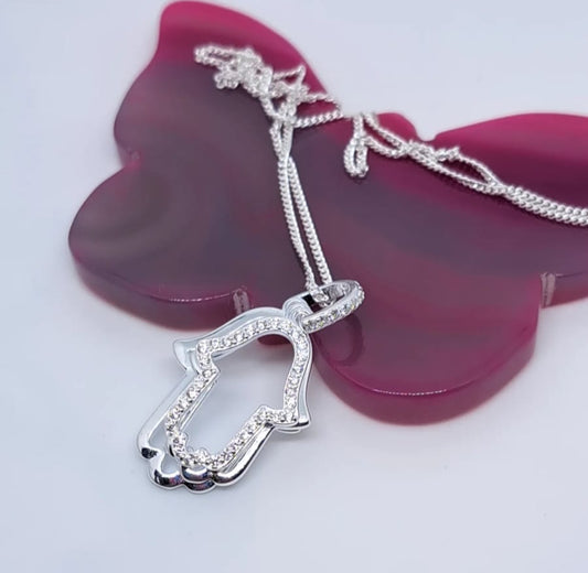 Mano de Fátima con Circón